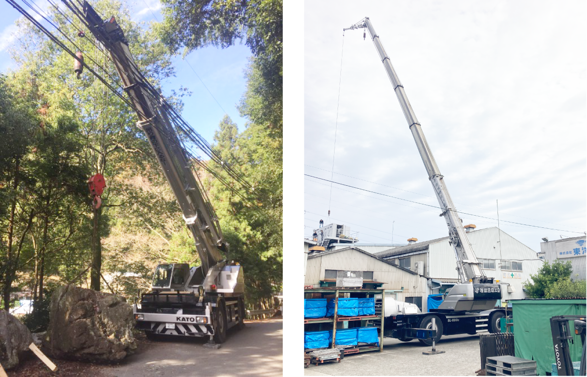 葛原重機工業株式会社|当社作業風景